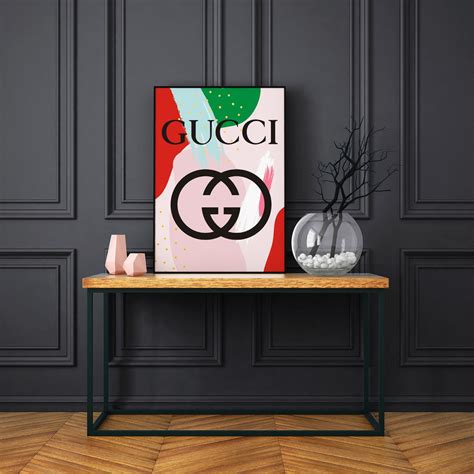 gucci fatto a mano|gucci art wall.